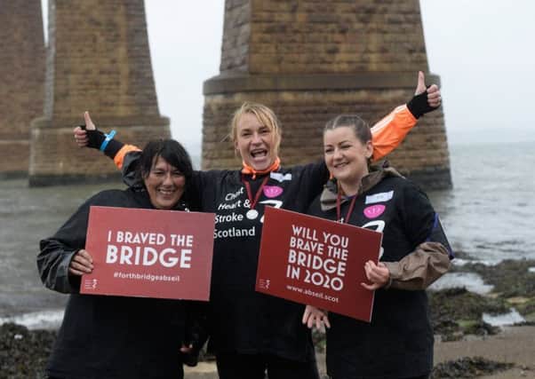 Forth Bridge Abseil is a popular challenge - are you up for it in 2020?