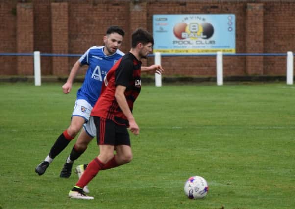 Rob Roy went down at Irvine Meadow in their opening match of 2020