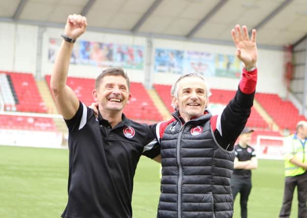 Clyde want to capitalise on the success of Danny Lennon and Allan Moore (pic: Craig Black Photography)