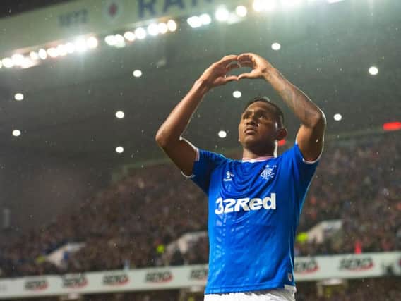 Alfredo Morelos has received support from his agency. Picture: SNS