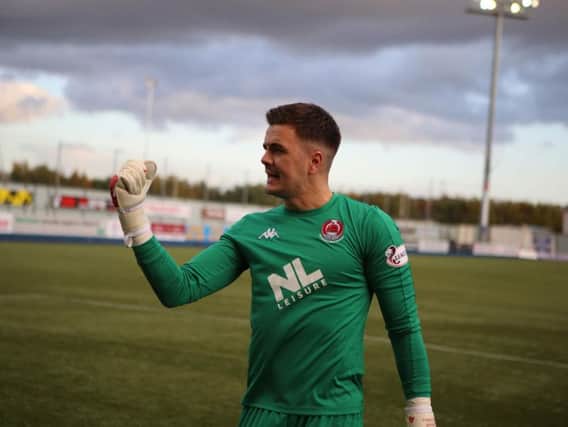 Clyde keeper David Mitchell has extended his Clyde contract (pic: Craig Black Photography)