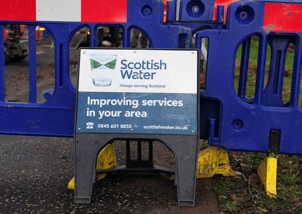 The road closure is being put in place to allow major work to be carried out by Scottish Water.