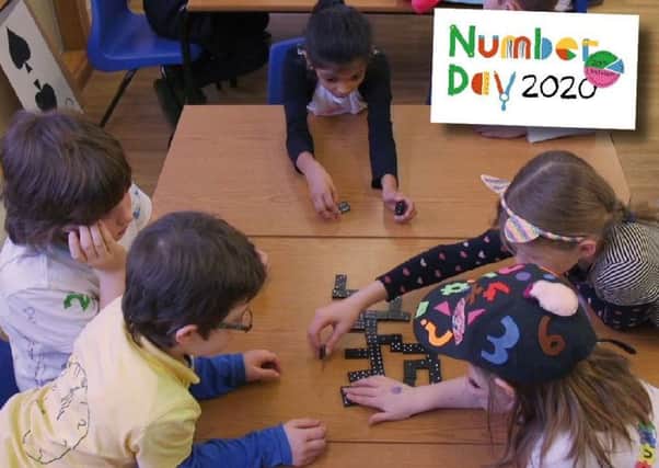 Children can take part in a range of activities as part of the NSPCCs fundraising Number Day on February 7.