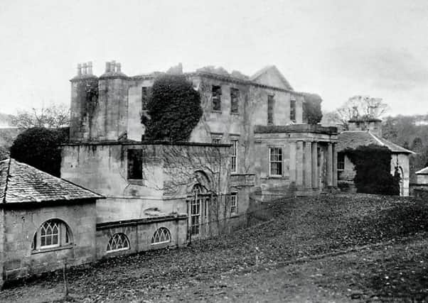 The now long-gone Bonnington House, once at the heart of the threatened parkland