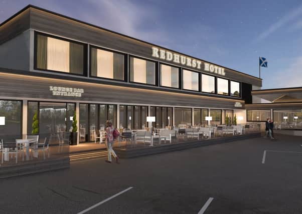 The proposed new look for the Redhurst Hotel.