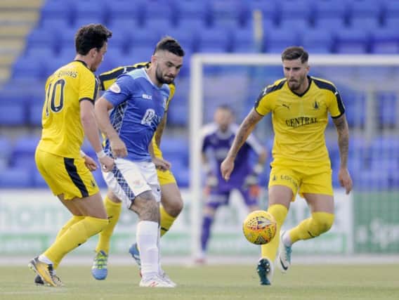 Tony Watt in action for St Johnstone in 2018 (Pic by Michael Gillen)