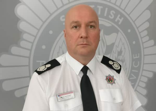 SFRS Director of Prevention and Protection, Assistant Chief Officer Ross Haggart.