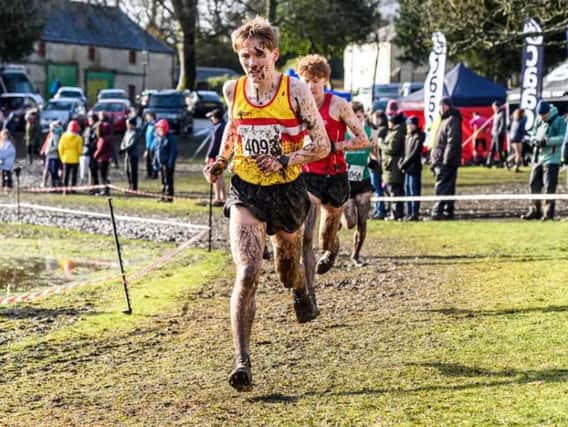James Gillon finished an impressive 12th in the U20 mens race