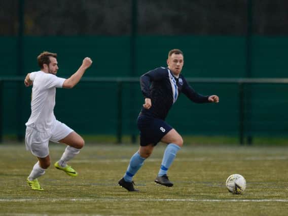 Braves David Sinclair scored a brace in the 3-2 defeat at home to Bonnyrigg Rose last Saturday