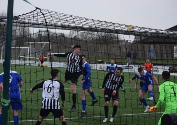 Rob Roy were heavily beaten at Cumnock after going down to 10 men