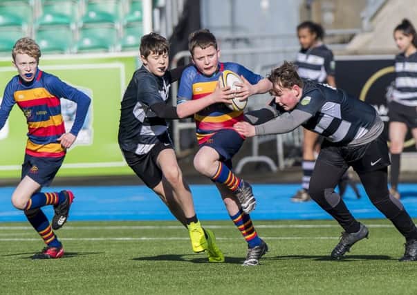 Lenzie in action at Scotstoun (pic: Craig Watson)