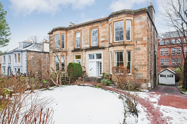 Properties like this period villa duplex in Hyndland don't come on to Glasgow's makret very often (Photo: Slater Hogg and Howison Estate Agents)