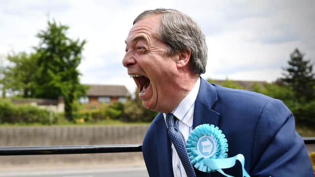 Farage: The Man Who Made Brexit follows Nigel Farage over five months in the build-up to the 2019 General Election (Getty Images)