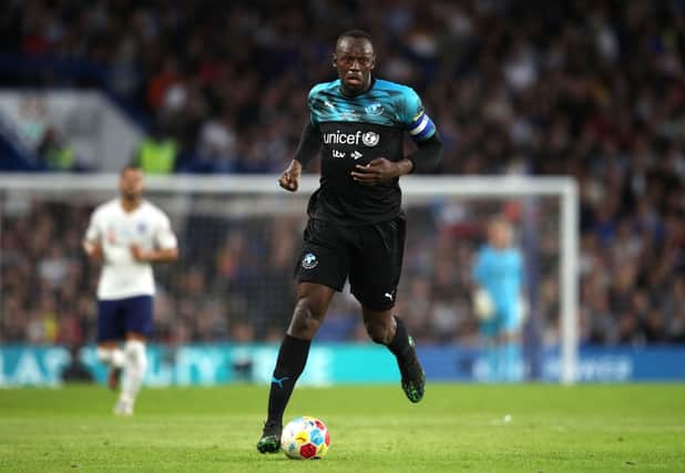 Usain Bolt will again represent the Rest of the World side at eSoccer Aid (Getty Images)
