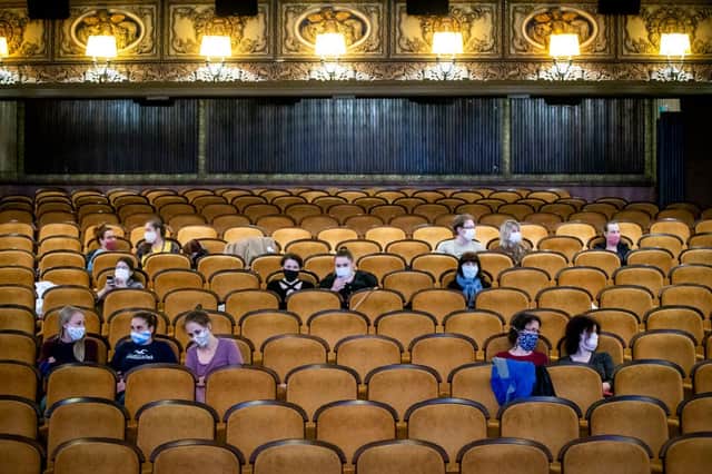 Could cinemas look like this one in Prague when they eventually reopen in Scotland? (Photo: Gabriel Kuchta/Getty Images)