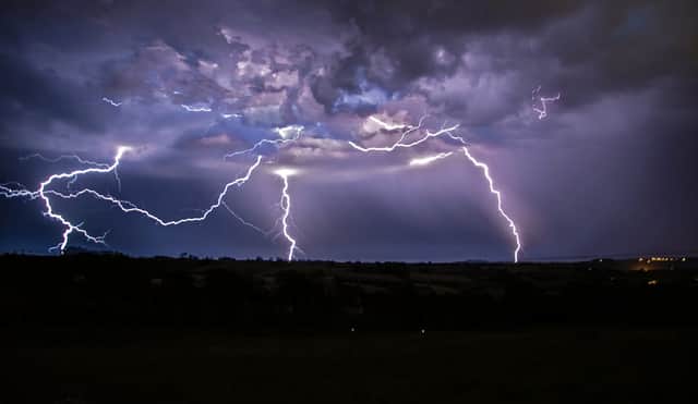Thunderstroms caused mass disruption across east and central Scotland (Shutterstock)